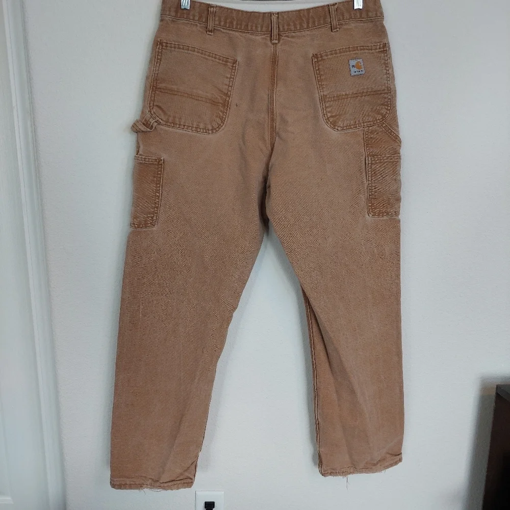 Carhartt FR‎ Duck Canvas Utility Work Pants Size 38×32